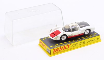 Lot 1132 - French Dinky 503 Porsche Carrera 6 - white,...