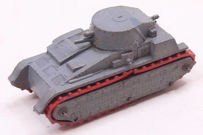 Lot 1144 - Dinky Toys Pre War No.22f grey body with...