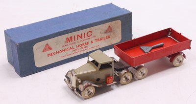 Lot 929 - Tri-Ang Minic No.40M tinplate and clockwork...