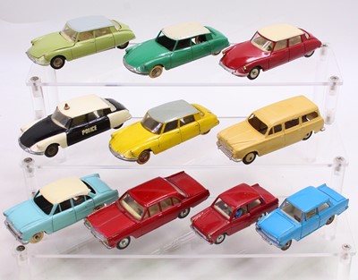 Lot 1308 - Collection of 10 French Dinky Toy diecast...