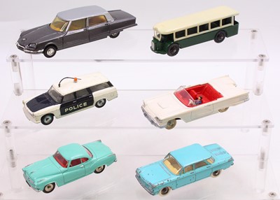 Lot 1226 - 6 loose French Dinky Toy diecast vehicles,...