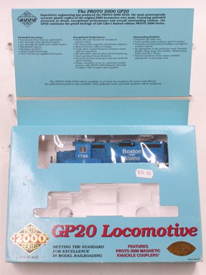 Lot 424 - Proto 2000 series HO gauge GP20 loco, in...