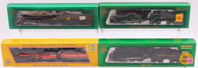 Lot 480 - Four Mehano HO gauge locos to include a K4...