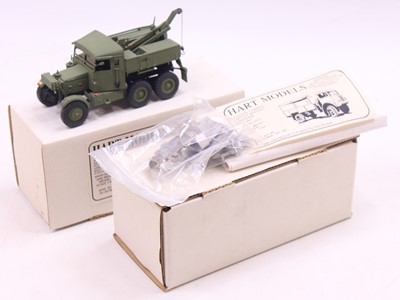 Lot 1870 - Hart Models 1/48 scale group of 2 white metal...