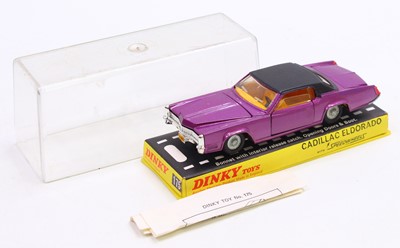 Lot 1031 - Dinky Toys 175 Cadillac Eldorado - Purple body...