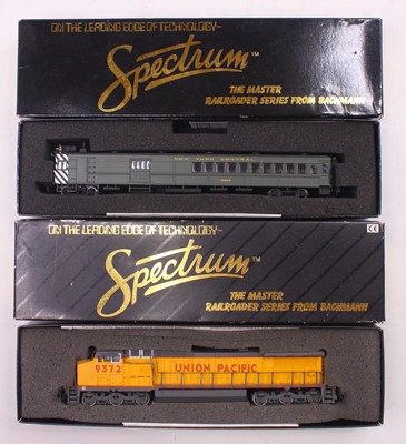 Lot 365 - Two Bachmann Spectrum HO gauge locos to...