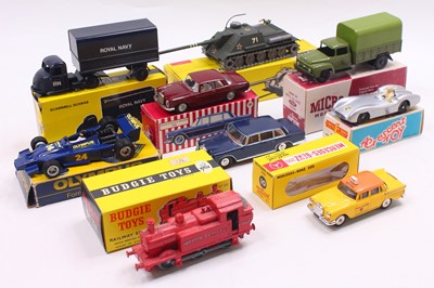 Lot 1908 - Crescent Toys, Budgie, Micro Models and...