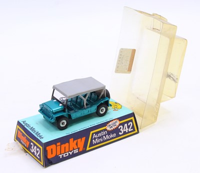 Lot 1032 - Dinky Toys, 342, Austin Mini Moke, metallic...