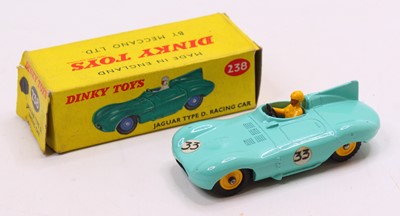 Lot 1007 - Dinky Toys, 238 Jaguar D Type Racing Car,...