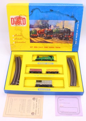Lot 271 - Hornby-Dublo 2-rail goods set 2006, 0-6-0 tank...