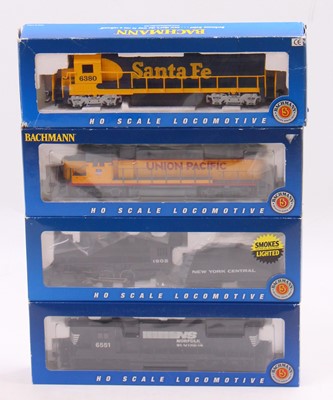 Lot 409 - Four HO gauge Bachmann locos to include a...