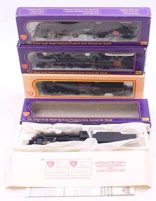 Lot 472 - Four HO gauge IHC locos to include a 2-6-0...
