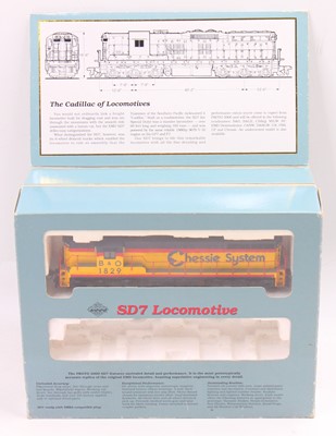 Lot 426 - Proto 2000 series SD-7 loco in Chessie System...