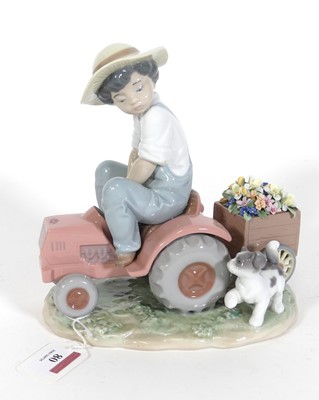 Lot 80 - A Lladro porcelain figure 'A Day's Work',...