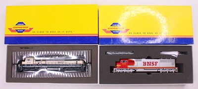 Lot 487 - Two Athearn Genesis HO gauge locos to include...