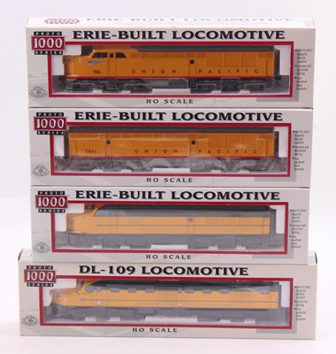 Lot 437 - Four Proto 1000 series HO gauge locos to...