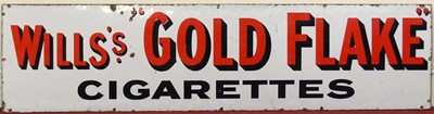 Lot 204 - A large enamel on metal advertising sign for...