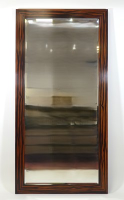 Lot 473 - A contemporary calamander veneered rectangular...