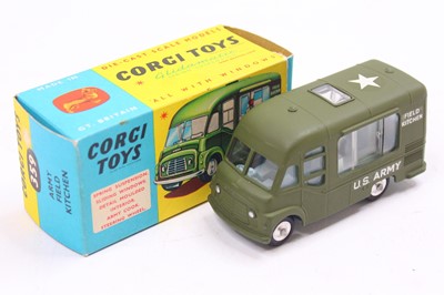 Lot 1538 - Corgi Toys No. 359 Army Field Kitchen,...