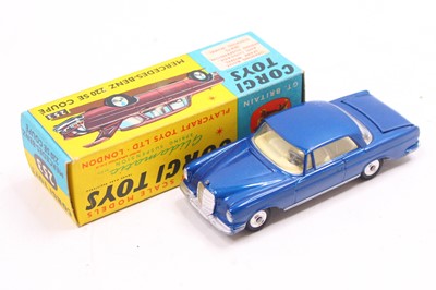 Lot 1543 - Corgi Toys, 230, Mercedes Benz 220SE Coupe,...