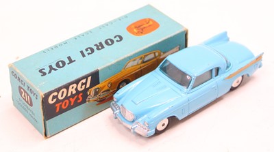 Lot 1546 - Corgi Toys No. 211 Studebaker Golden Hawk,...
