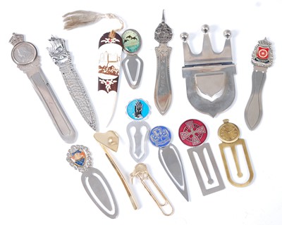 Lot 331 - A Victorian silver bookmark to commemorate...