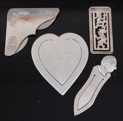 Lot 333 - A 19th century continental white metal...
