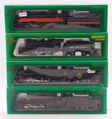 Lot 489 - Four Mehano HO gauge locos to include a 4-6-2...