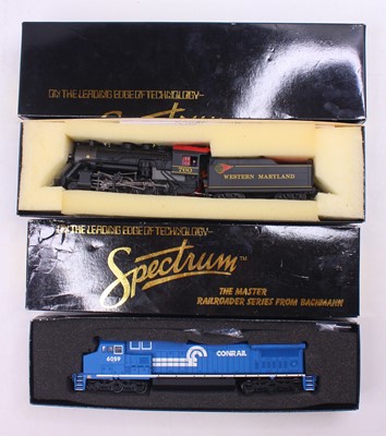 Lot 388 - Two Bachmann Spectrum HO gauge locos to...