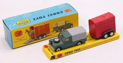 Lot 1549 - Corgi Toys No.2 Gift Set containing a Land...