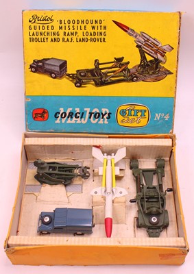 Lot 1550 - Corgi Toys Gift Set No.4 Bristol Bloodhound...