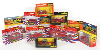 Lot 46 - A collection of a Solido diecast model...