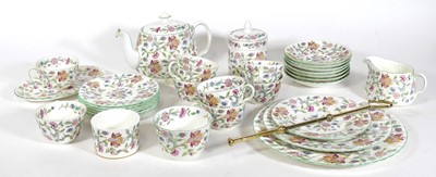 Lot 53 - A collection of Minton Haddon Hall pattern...