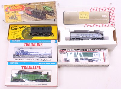 Lot 436 - Five HO gauge locos to include a Stewart...