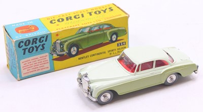Lot 1561 - Corgi Toys No.224 Bentley Continental in...