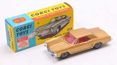 Lot 1563 - Corgi Toys No. 245 Buick Riviera comprising...
