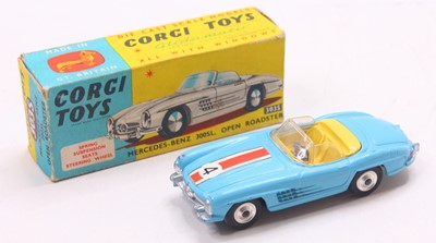 Lot 1565 - Corgi Toys No. 303S Mercedes Benz 300SL open...