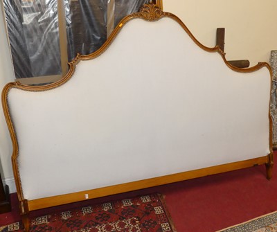 Lot 1150 - A cherry-wood framed French style...
