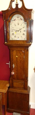 Lot 1151 - A circa 1800 provincial oak and mahogany...