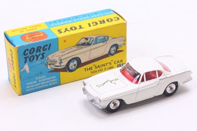Lot 1570 - Corgi Toys No. 258 The Saint Volvo P1800 car...