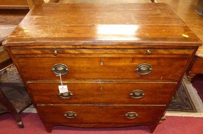 Lot 1198 - A 19th century mahogany and crossbanded...
