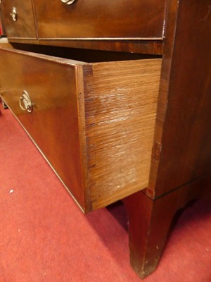 Lot 1125 - An Art Deco walnut stepped bookshelf, having...