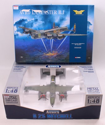 Lot 2021 - Two Modern issue diecast aircraft to include a...