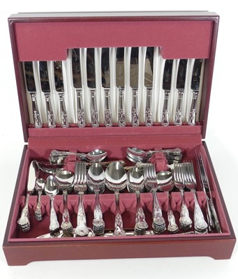 Lot 139 - An Arthur Price stainless steel canteen of...