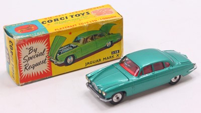 Lot 1578 - Corgi Toys No. 238 Jaguar MkX comprising of...