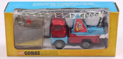 Lot 1579 - Corgi Toys No. 1144 Chipperfields Circus crane...