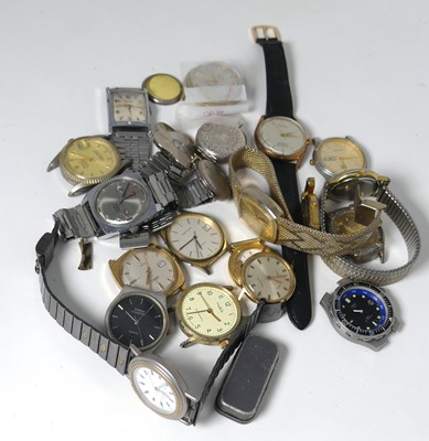 Lot 344 - A collection of lady's and gent's watches, to...