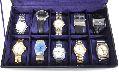 Lot 346 - A collection of fashion watches, to include...