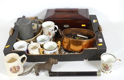 Lot 119 - A collection of commemorative wares, to...