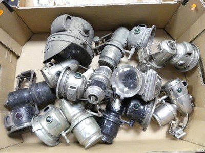 Lot 419 - A collection of bicycle lamps, to include...